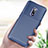 Silicone Candy Rubber TPU Twill Soft Case Cover for Oppo K3 Blue