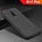 Silicone Candy Rubber TPU Twill Soft Case Cover for Oppo R17 Pro Black