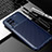 Silicone Candy Rubber TPU Twill Soft Case Cover for Realme 8 5G Blue