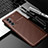 Silicone Candy Rubber TPU Twill Soft Case Cover for Realme GT Master Explorer 5G Brown