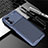 Silicone Candy Rubber TPU Twill Soft Case Cover for Realme Narzo 30 Pro 5G Blue