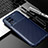 Silicone Candy Rubber TPU Twill Soft Case Cover for Realme Q3 5G Blue