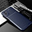 Silicone Candy Rubber TPU Twill Soft Case Cover for Realme V11 5G Blue