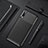 Silicone Candy Rubber TPU Twill Soft Case Cover for Samsung Galaxy A50S Black