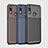 Silicone Candy Rubber TPU Twill Soft Case Cover for Samsung Galaxy M01s