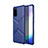 Silicone Candy Rubber TPU Twill Soft Case Cover for Samsung Galaxy S20 Plus Blue