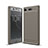 Silicone Candy Rubber TPU Twill Soft Case Cover for Sony Xperia XZ1 Compact Gray