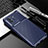 Silicone Candy Rubber TPU Twill Soft Case Cover for Vivo iQOO Neo6 5G Blue