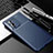 Silicone Candy Rubber TPU Twill Soft Case Cover for Vivo V25 Pro 5G Blue