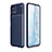 Silicone Candy Rubber TPU Twill Soft Case Cover for Vivo Y31s 5G Blue