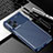 Silicone Candy Rubber TPU Twill Soft Case Cover for Xiaomi Redmi Note 12 Pro+ Plus 5G Blue