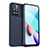 Silicone Candy Rubber TPU Twill Soft Case Cover MF1 for Xiaomi Redmi 10 4G Blue