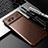 Silicone Candy Rubber TPU Twill Soft Case Cover S01 for Google Pixel 6 5G Brown