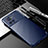 Silicone Candy Rubber TPU Twill Soft Case Cover S01 for OnePlus 10R 5G Blue