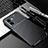 Silicone Candy Rubber TPU Twill Soft Case Cover S01 for Oppo K10 5G India Black