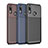 Silicone Candy Rubber TPU Twill Soft Case Cover S01 for Samsung Galaxy M01s