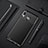 Silicone Candy Rubber TPU Twill Soft Case Cover S01 for Samsung Galaxy M20 Black