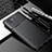 Silicone Candy Rubber TPU Twill Soft Case Cover S01 for Vivo Y55s (2021) Black