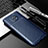 Silicone Candy Rubber TPU Twill Soft Case Cover S01 for Xiaomi Redmi Note 9 5G Blue