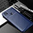 Silicone Candy Rubber TPU Twill Soft Case Cover S02 for Xiaomi POCO C31 Blue