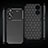 Silicone Candy Rubber TPU Twill Soft Case Cover T01 for Oppo A78 5G Black