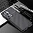 Silicone Candy Rubber TPU Twill Soft Case Cover T01 for Oppo Reno11 Pro 5G Black