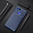 Silicone Candy Rubber TPU Twill Soft Case Cover Y01 for Huawei Honor V20 Blue