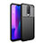 Silicone Candy Rubber TPU Twill Soft Case Cover Y01 for Oppo R17 Pro Black