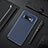 Silicone Candy Rubber TPU Twill Soft Case Cover Y01 for Samsung Galaxy S10e Blue