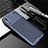 Silicone Candy Rubber TPU Twill Soft Case Cover Y01 for Xiaomi Redmi 9i Blue