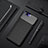Silicone Candy Rubber TPU Twill Soft Case Cover Y02 for Oppo R17 Neo Black