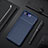 Silicone Candy Rubber TPU Twill Soft Case Cover Y02 for Oppo R17 Neo Blue