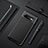 Silicone Candy Rubber TPU Twill Soft Case Cover Y02 for Samsung Galaxy S10 5G Black