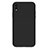 Silicone Candy Rubber TPU Twill Soft Case for Apple iPhone XR Black