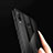 Silicone Candy Rubber TPU Twill Soft Case for Huawei P30 Lite Black