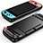 Silicone Candy Rubber TPU Twill Soft Case for Nintendo Switch Black