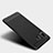 Silicone Candy Rubber TPU Twill Soft Case for Samsung Galaxy A8 Star Black