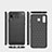 Silicone Candy Rubber TPU Twill Soft Case for Samsung Galaxy A8 Star Black