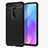 Silicone Candy Rubber TPU Twill Soft Case for Xiaomi Mi 9T Black