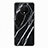 Silicone Candy Rubber Wood-Grain Pattern Soft Case for OnePlus 7T Black