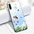 Silicone Frame Butterfly Mirror Case for Huawei P30 Lite XL Sky Blue