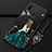 Silicone Frame Dress Party Girl Mirror Case Cover for Huawei P Smart Z Green