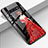 Silicone Frame Dress Party Girl Mirror Case Cover K01 for Samsung Galaxy S10 5G Red and Black