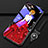 Silicone Frame Dress Party Girl Mirror Case Cover M01 for Oppo R15X