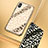 Silicone Frame Fashionable Pattern Mirror Case Cover for Apple iPhone X