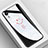 Silicone Frame Fashionable Pattern Mirror Case Cover for Apple iPhone XR