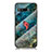 Silicone Frame Fashionable Pattern Mirror Case Cover for Asus ROG Phone 3 Blue