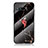 Silicone Frame Fashionable Pattern Mirror Case Cover for Asus ROG Phone 3 Gold and Black