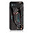 Silicone Frame Fashionable Pattern Mirror Case Cover for Asus ROG Phone 6 Gold and Black