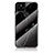 Silicone Frame Fashionable Pattern Mirror Case Cover for Google Pixel 4a 5G Black